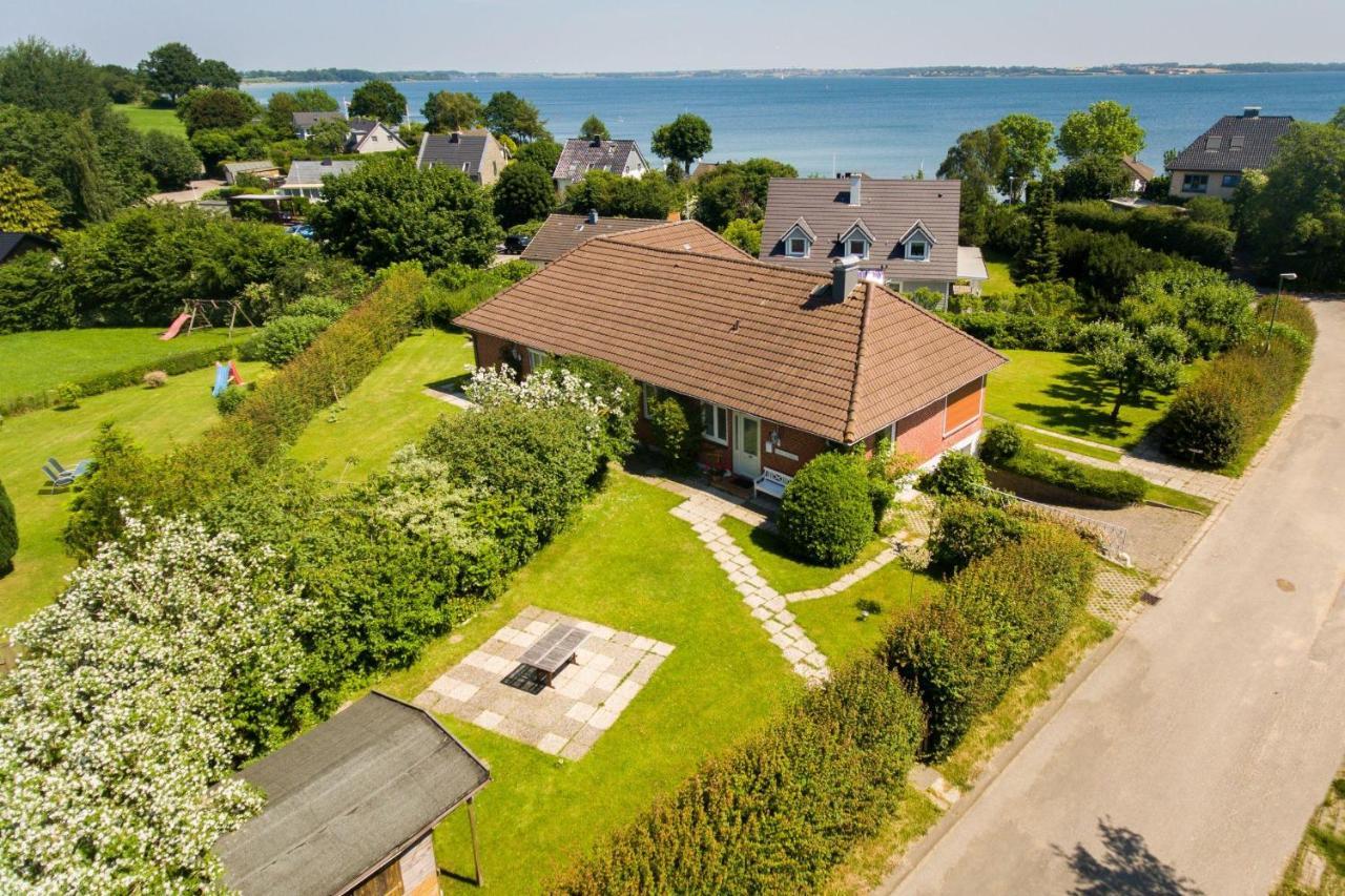 Seeblick I - Geraeumige 90Qm - Ganzes Haus - 50M Zum Naturstrand - Mit Terrasse Und Grossem Garten - Kueche Neu Gluecksburg Ngoại thất bức ảnh